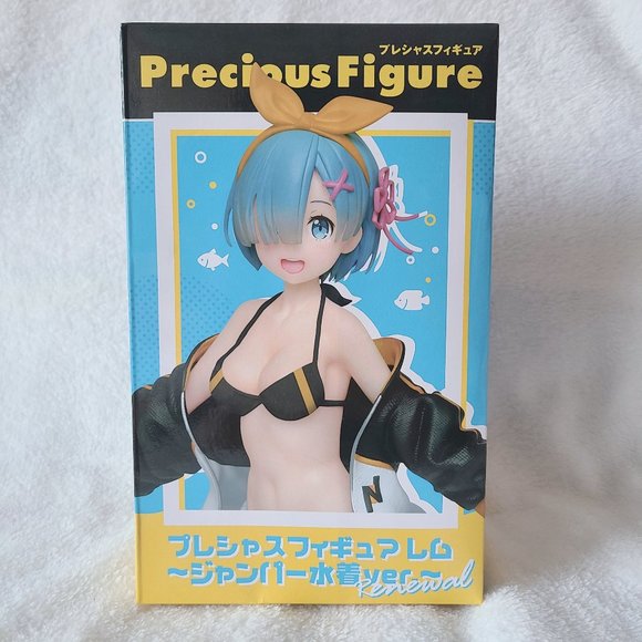 Re:Zero - Precious Figure - Rem (Jumper Swimsuit Ver.) Renewal Edition - Picture 1 of 5